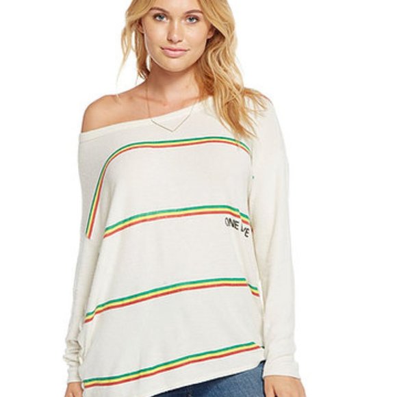 Chaser One Love Tie Side Sweatshirt - Picture 2 of 5